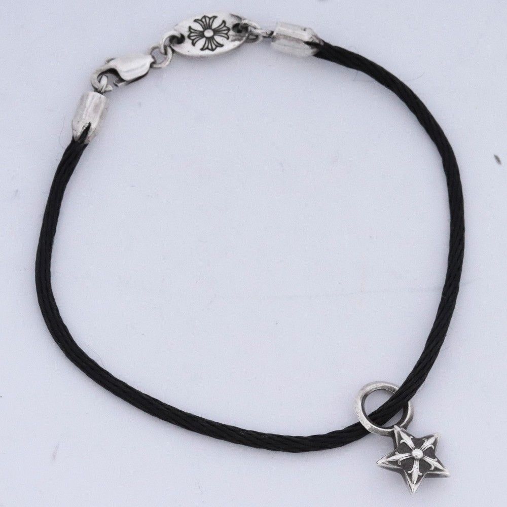 CHROME HEARTS KZ ブレスレット スター シルバー - メルカリ