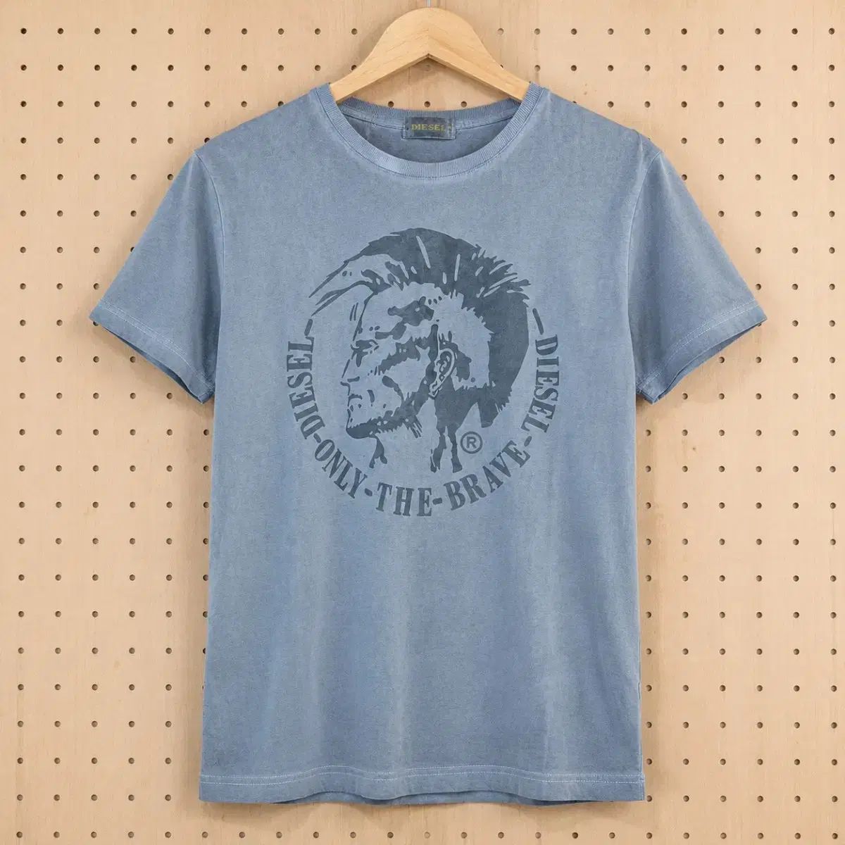 DIESEL ディーゼル ヴィンテージ 半袖 Tシャツ / 涼しい 生地 体型カバー フィット