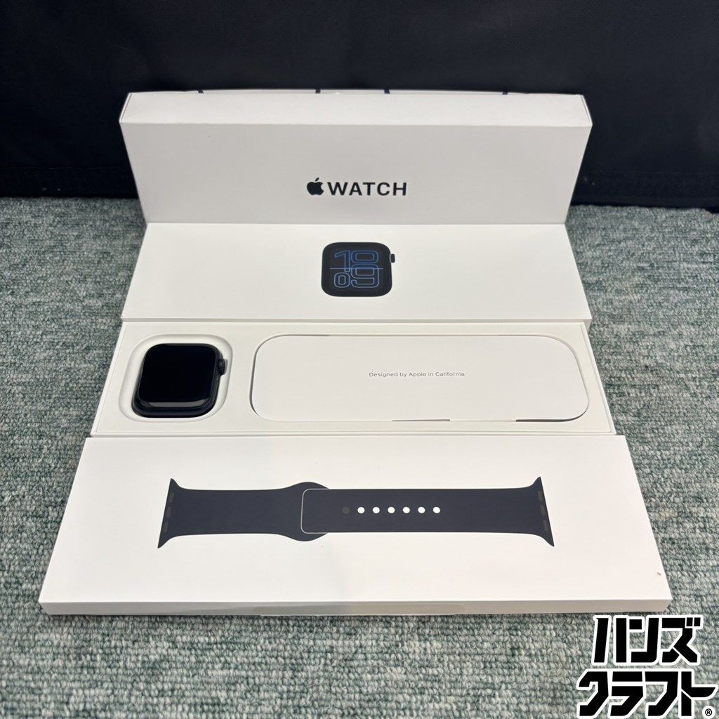 ◎【中古美品／バッテリー容量100％】 AppleWatch SE3 44mm MEPJ4J/A GPS+Cellularモデル 〇端末 アップルウォッチ ミッドナイト