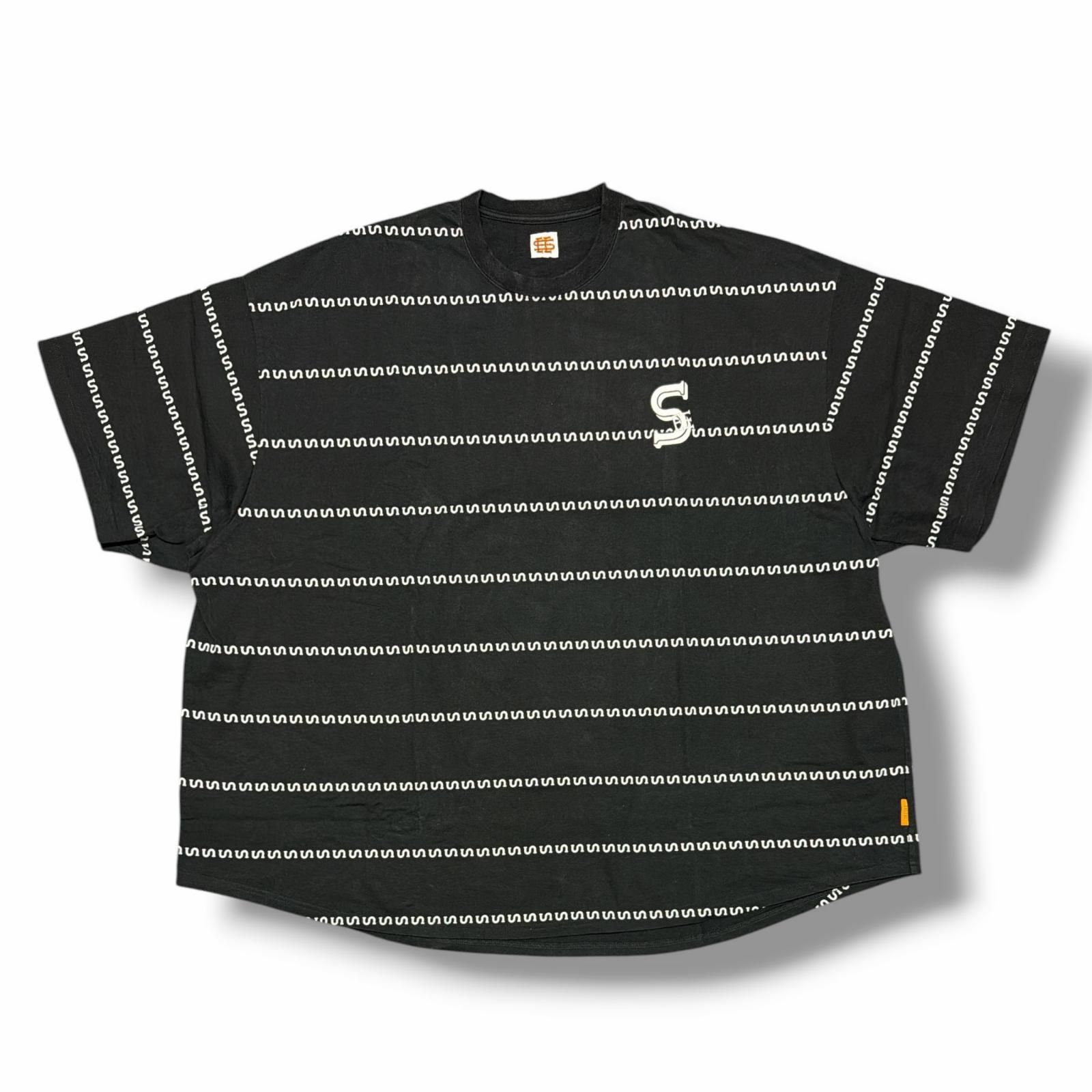 SEESEE SUPER BIG ROUND SS T NEW-S スーパービッグボーダーTシャツ 
