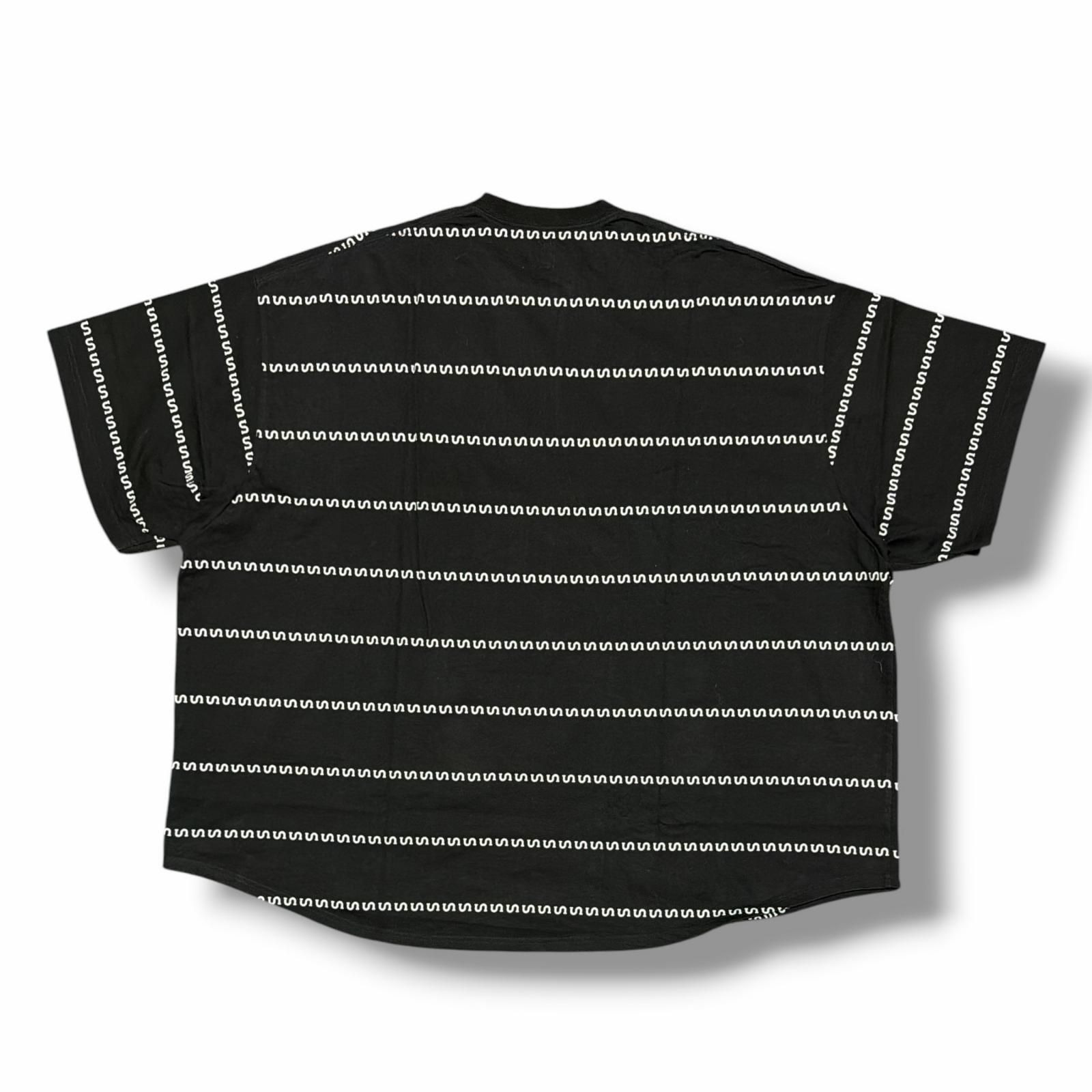 SEESEE SUPER BIG ROUND SS T NEW-S スーパービッグボーダーTシャツ 