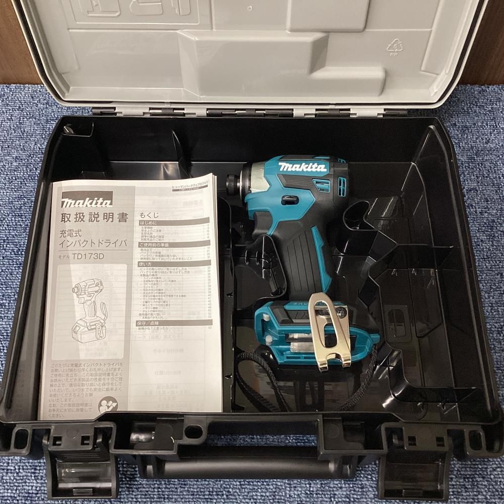 【未使用】makita/マキタ TD173DZ 18V充電式インパクトドライバ ケース付 【201】