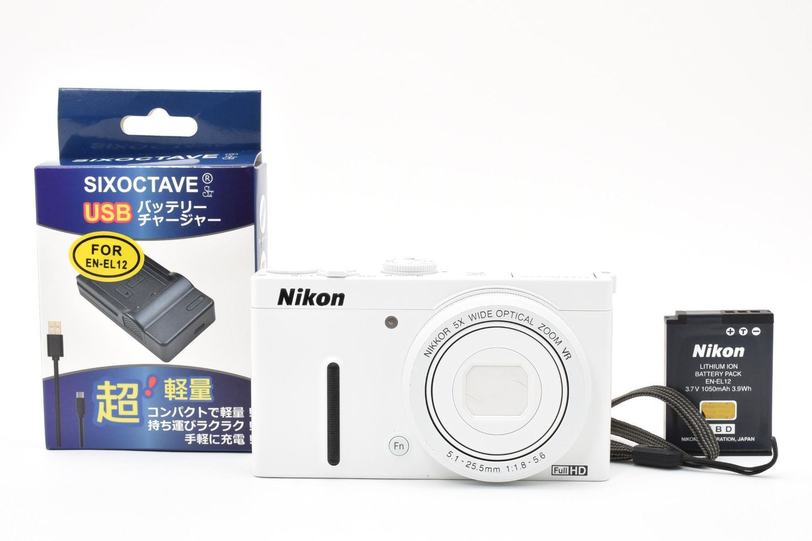 極美品｜Nikon COOLPIX P330 デジタルカメラ 開放F値1.8 NIKKORレンズ