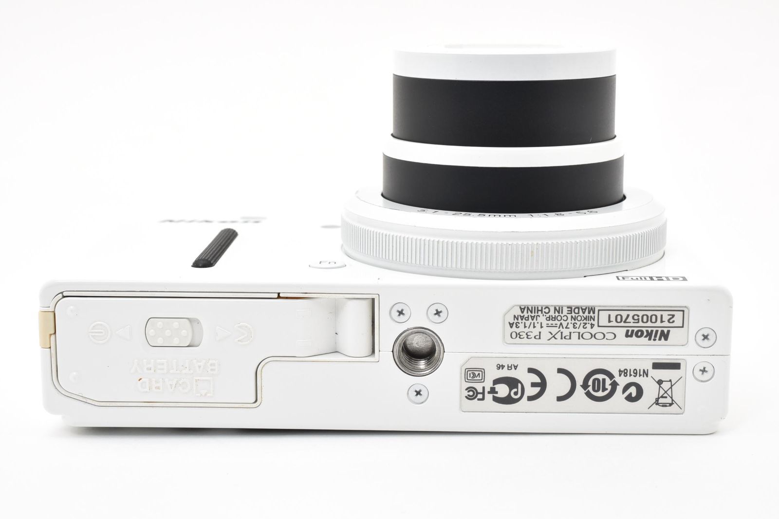極美品｜Nikon COOLPIX P330 デジタルカメラ 開放F値1.8 NIKKORレンズ