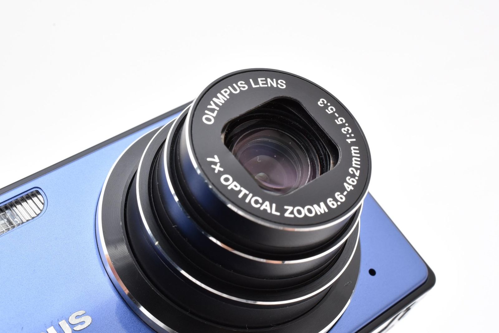 ☆美品☆ OLYMPUS オリンパス μ-7000 ブルー デジタルカメラ ☆A124N