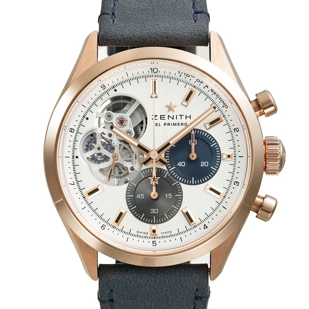 クロノマスター オープン 39.5mm 箱・2026年4月国内正規保証書付き Ref.18.3300.3604/69.C922 中古美品 メンズ 腕時計