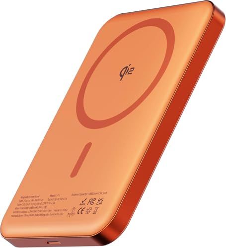 Qi2対応 10000mAh MagSafe対応 【超薄型14mm・軽量186g】15W ワイヤレス急速充電 マグネット式 2台同時充電 USB-C PD20W 【PSE認証済・リン酸鉄リチウム電池】iPhone 17?12 / Apple 99271815