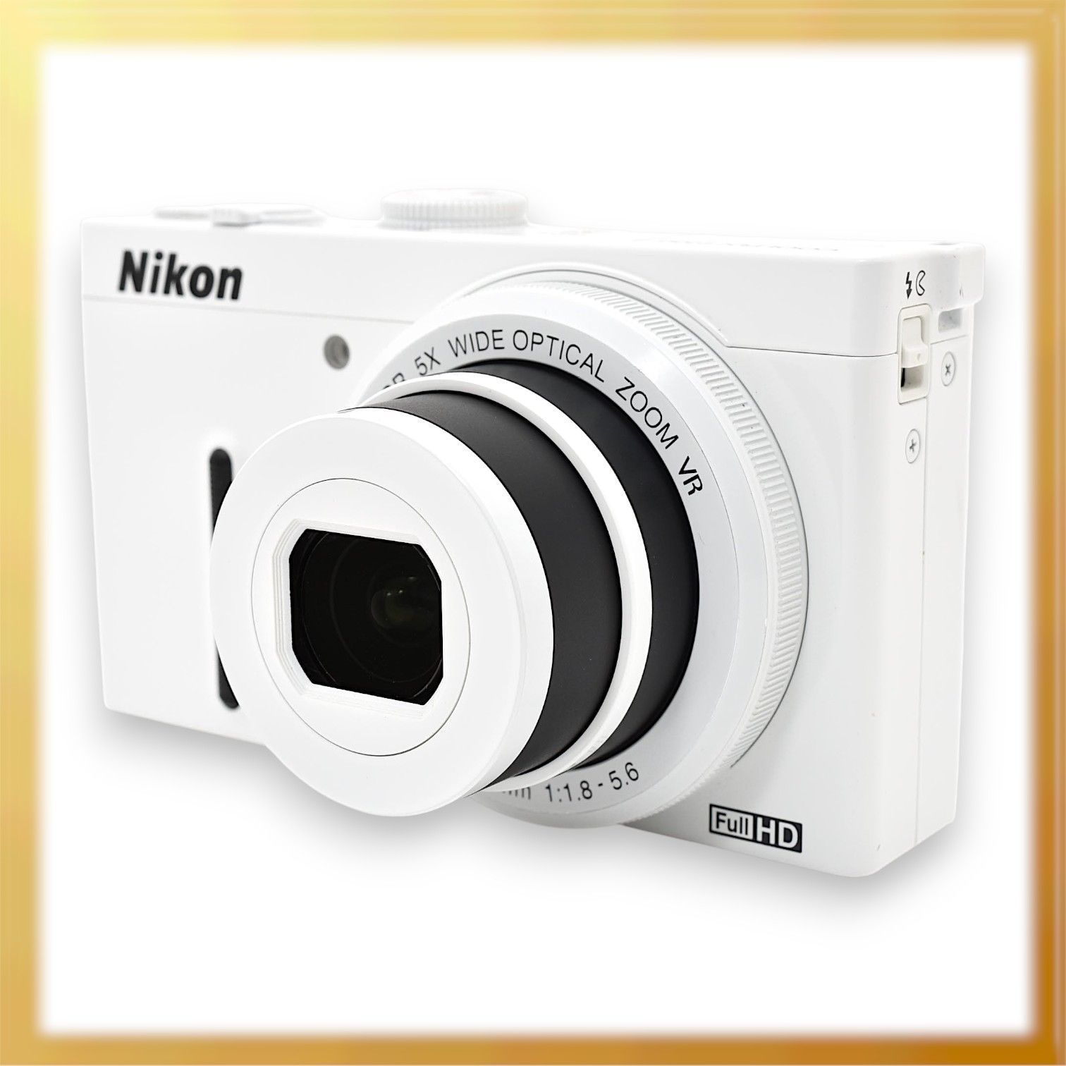 極美品｜Nikon COOLPIX P330 デジタルカメラ 開放F値1.8 NIKKORレンズ