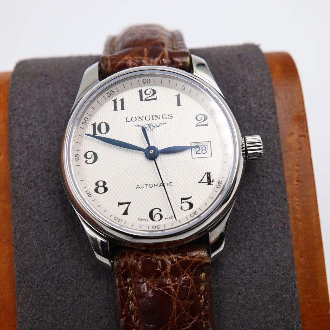 【超高精度個体＆付属品完備】N（新品）ロンジン マスターコレクション L2.257.4 AT レディース シルバー文字盤 あまりごまなし