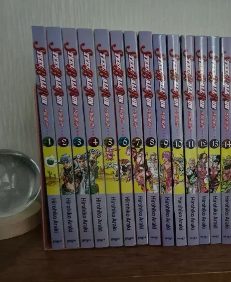 ジョジョ スチール ボール RUN 漫画 1 - 14 巻 セット
