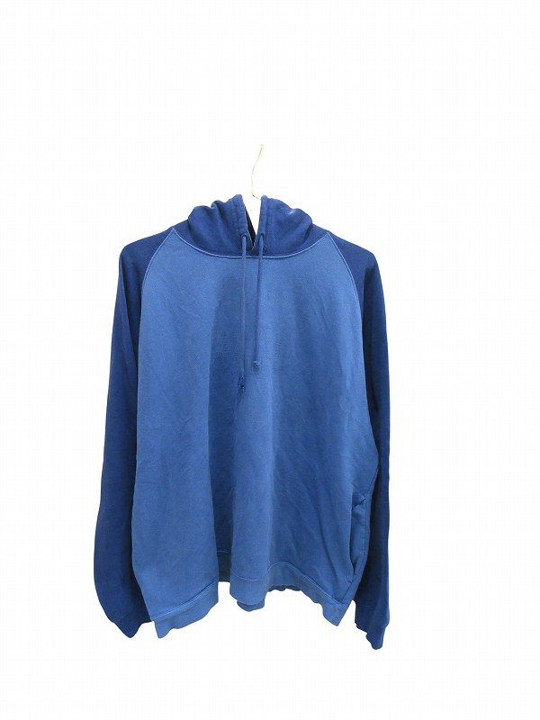 アディダス adidas パーカー ブルー L