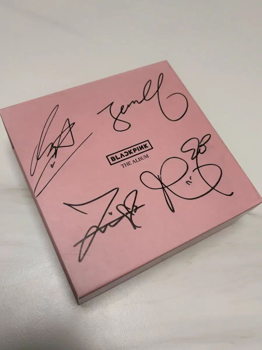 BLACKPINK サイン アルバム