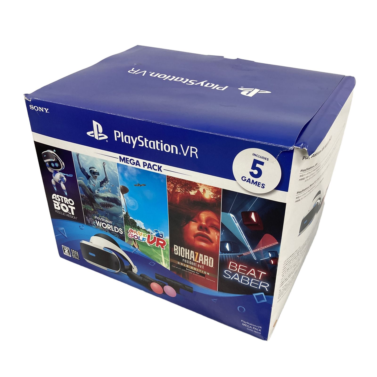 SONY CUHJ-16010 PlayStation VR MEGA PACK PS セット 中古 T11200822 
