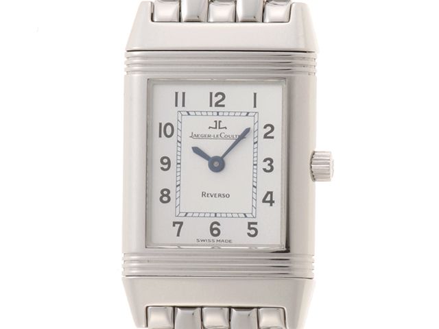 JAEGER-LECOULTRE ジャガー・ルクルト レベルソ クラシック デュエット ミディアム Q2608120 腕時計 スティール シルバー文字盤 手巻き 【中古】472
