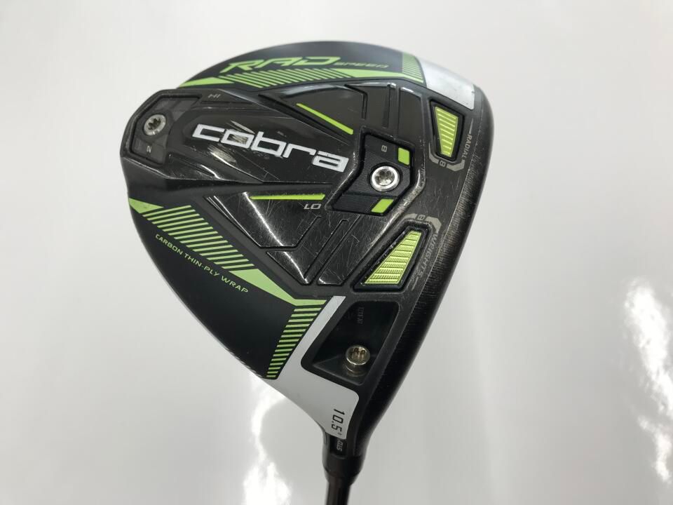 コブラ　KING RADSPEED Black/Yellow　10.5度　ツアーAD for RADSPEED　Sフレックス　ドライバー　中古　ゴルフドゥ！新居浜店【最短即日発送】