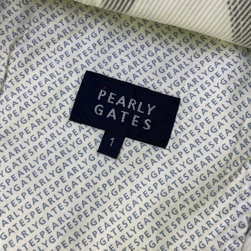 サイズ：1 PEARLY GATES パーリーゲイツ スカート ハート ホワイト系