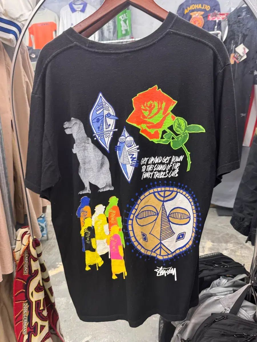 STUSSY Funky Tribe STUSSY レア半袖