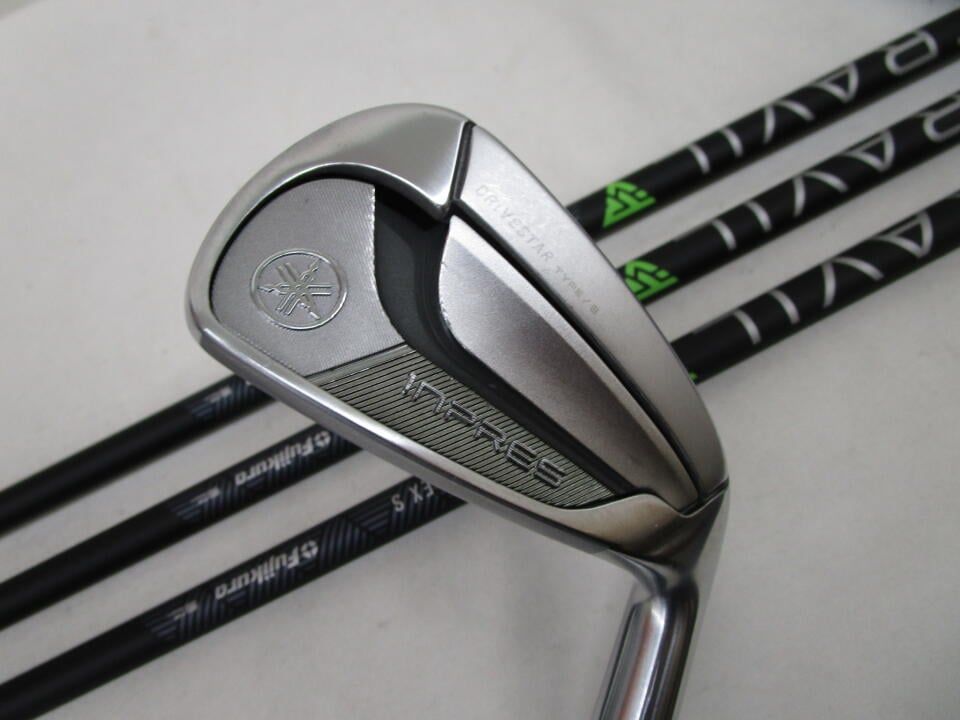ヤマハ　inpres DRIVESTAR Type S 2025　◆リシャフト◆TRAVIL 95　Sフレックス　アイアンセット　中古　ゴルフドゥ！札幌手稲店【最短即日発送】