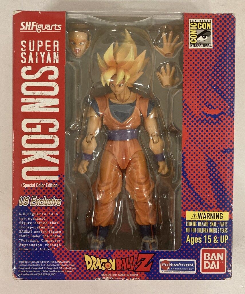 バンダイ S.H.Figuarts 超サイヤ人 孫悟空 スペシャルカラーver/コミコン2011限定 2011