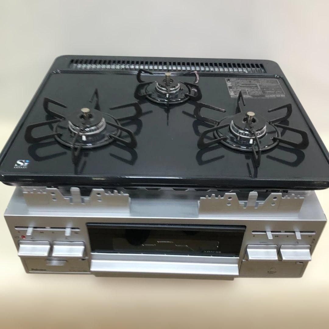 新品 未使用品 Paloma PKD-N36S ビルトインコンロ 都市ガス 13A 12A Siセンサー 3口 ガスコンロ 新築外し 未使用品 グリル付 キッチン設備 システムキッチン パロマ リフォーム交換用 113062-1-055