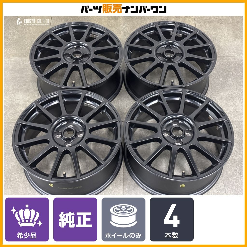 【希少 特別仕様車専用】アバルト 595 モメント 純正 17in 7J +35 PCD98 4本セット 695 フィアット 500 流用 カスタム用 交換用 即納可能