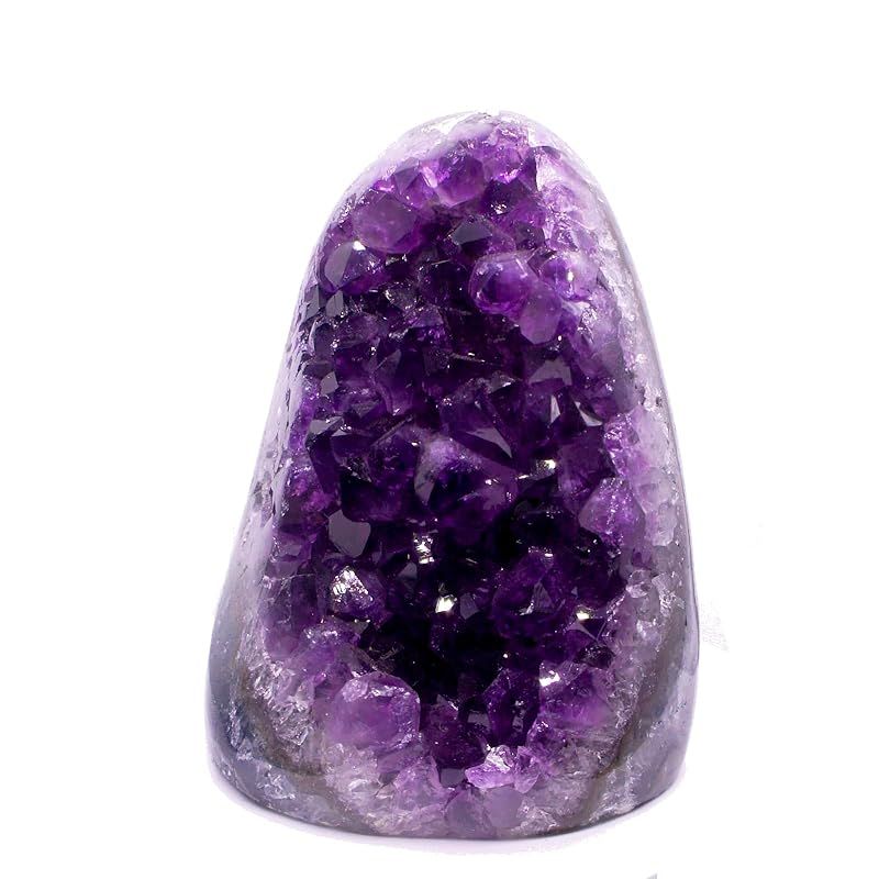【新品】 [TANAKA・YA] 天然水晶 厳選 上品 原石 置き物 原石 浄化用 風水 癒し 開運 お守り飾り用 紫水晶 グッズ プレゼント (アメジストA)