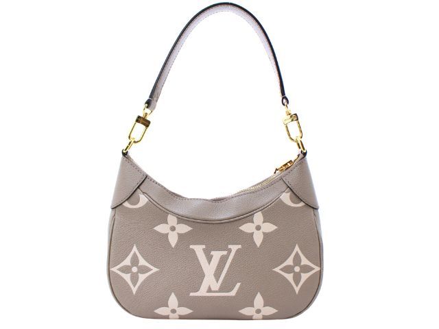 LOUIS VUITTON ルイ・ヴィトン バッグ バガテルNM モノグラム・アンプラント ﾊﾞｯｸﾞ M46112 ショルダーバッグ モノグラムアンプラント/バイカラーモノグラム・アンプラント グレージュ/クリーム レディース【中古】