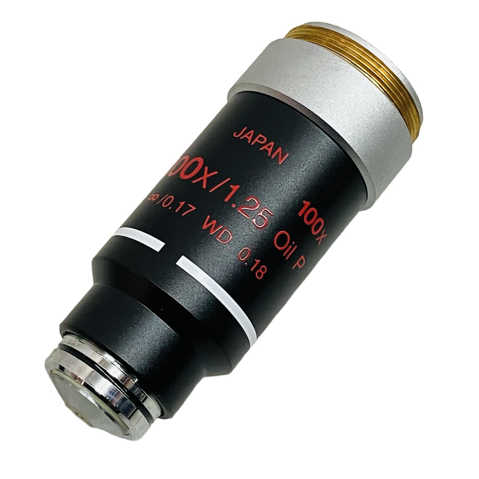 Nikon CFI アクロマート P 100x/1.25 Oil ∞/0.17 WD 0.18 顕微鏡用対物レンズ ニコン 中古 C11272254