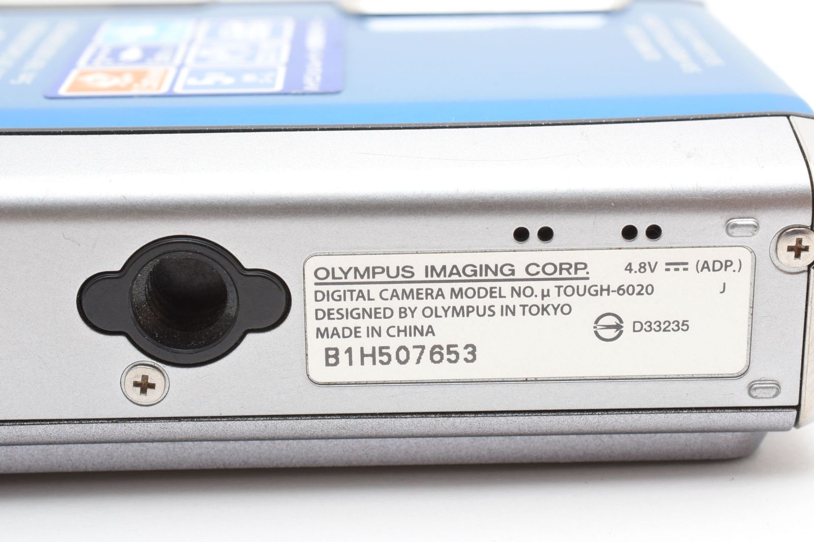 ☆良品☆ オリンパス OLYMPUS μ TOUGH-6020 ブルー コンパクトデジカメ 
