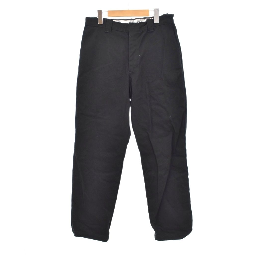 セントマイケル SAINTMICHAEL WIDE PANTS ワイドパンツ S 黒 ブラック SM-A23-0000-039