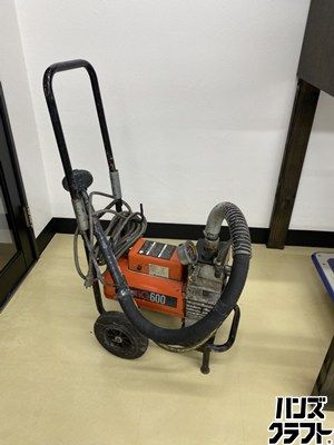 ■【中古】アサヒ 電動ダイアフラムポンプ モーターエアレス塗装機 sunQ600 AQ600　※通電確認のみ【ハンズクラフト宮崎新名爪店】