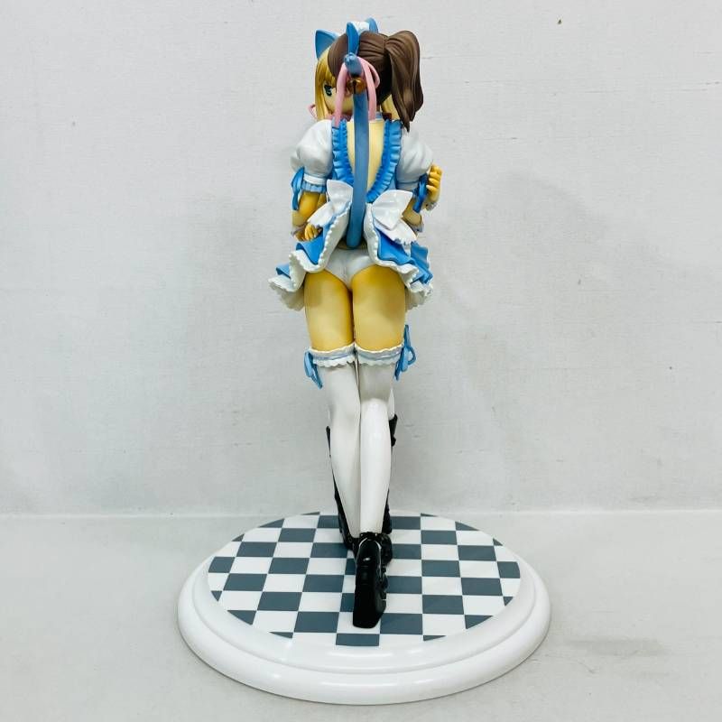 えつ Tony 宮川武 ネコみみ メイド アリスブルー E☆2 PVC完成品 希少】 E☆2 えつ オリジナル Tony × 宮川武 第2弾 ねこみみメイド