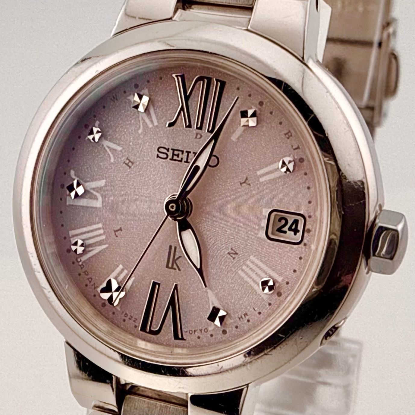 SEIKO 1B22-0CN0 セイコー LUKIA ルキア レディース 腕時計 電波