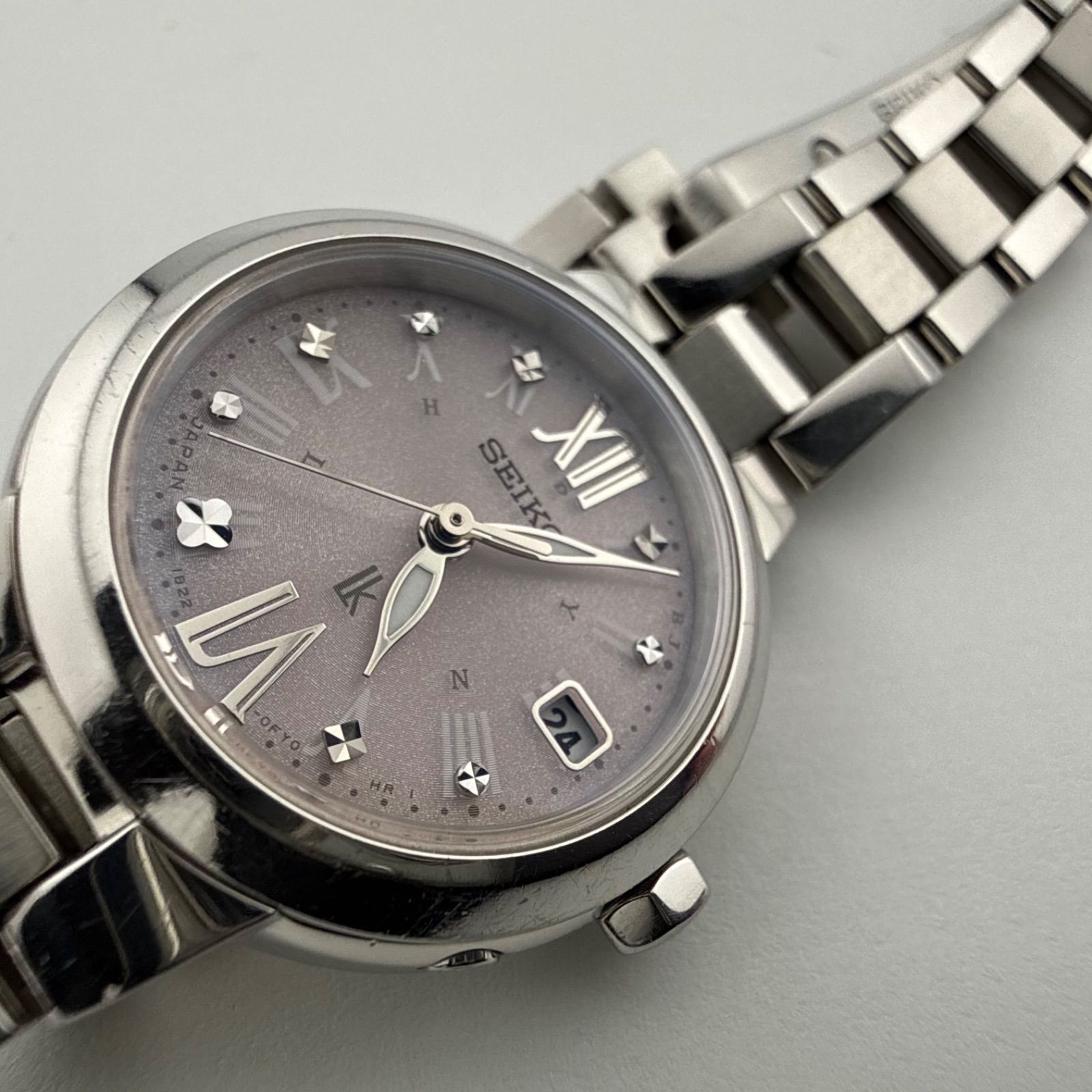 SEIKO 1B22-0CN0 セイコー LUKIA ルキア レディース 腕時計 電波