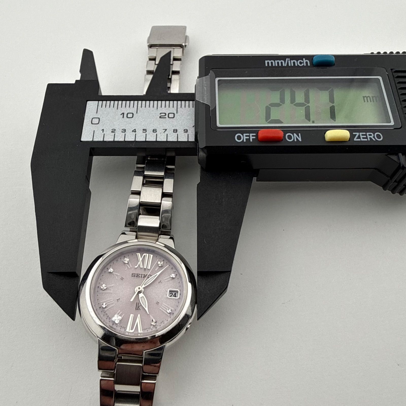 【稼働 付属品】セイコー 1B22-0CN0 ルキア 電波ソーラー 腕時計 SEIKO 1B22-0CN0 セイコー LUKIA ルキア レディース 腕時計 電波