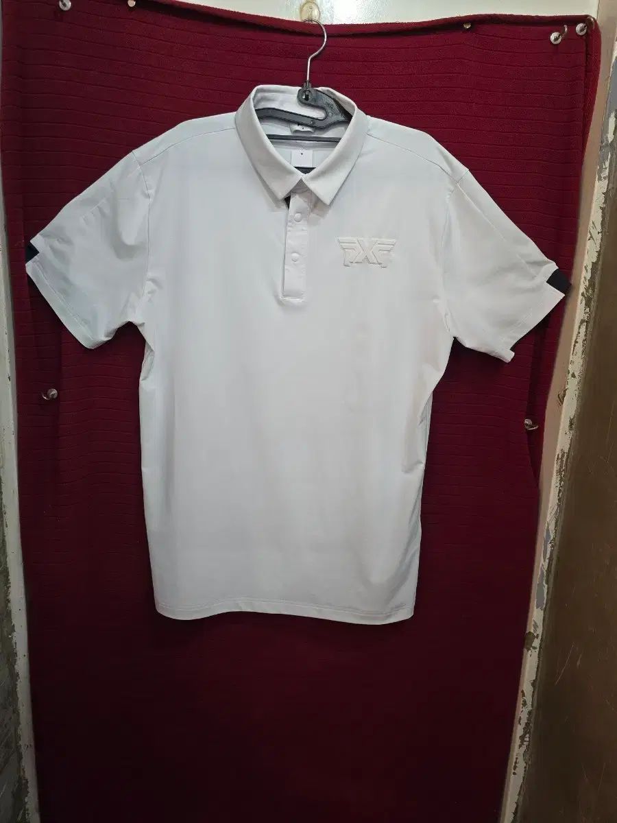 PXG 白 メンズ ポロ Tシャツ