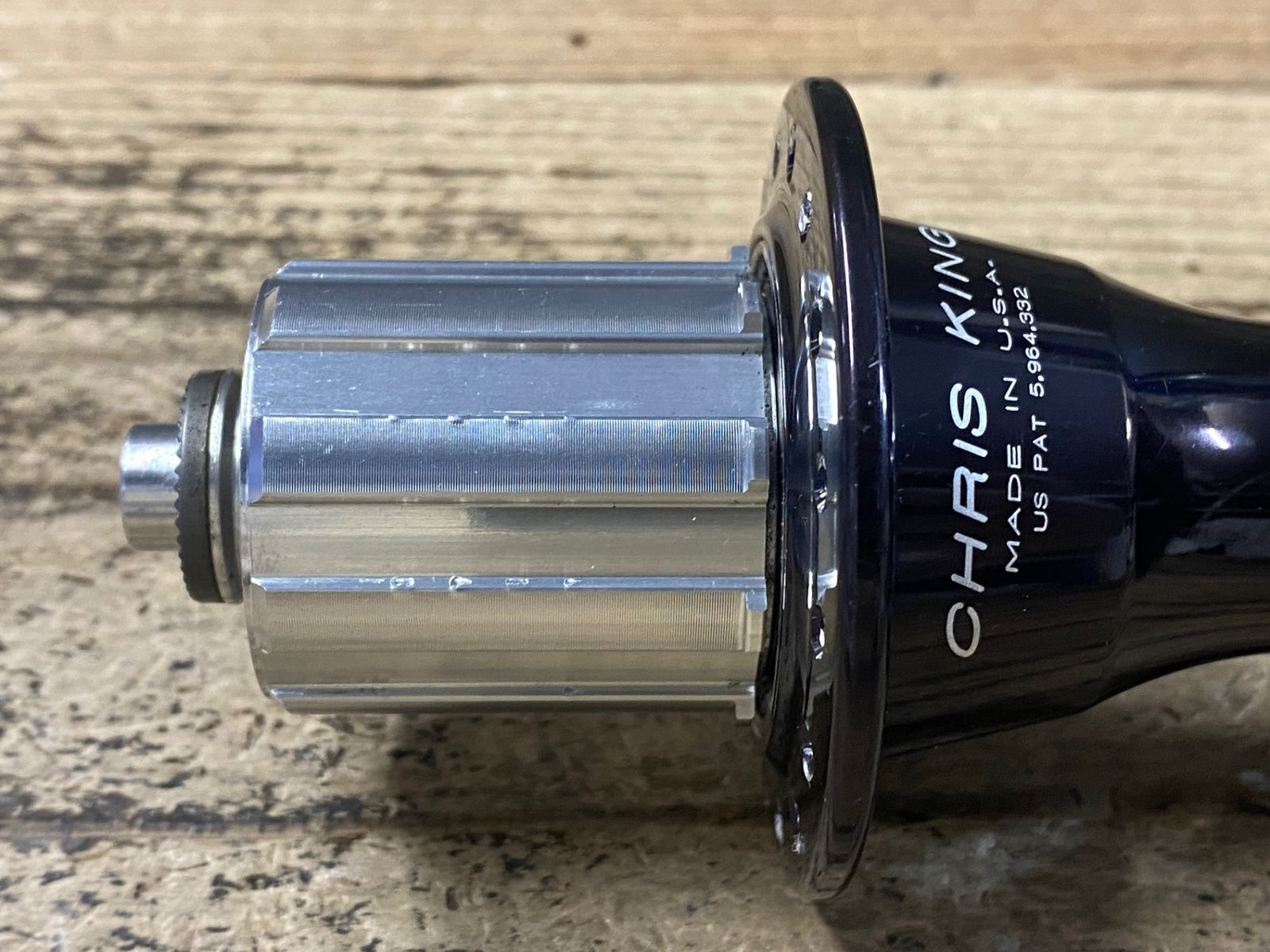 KD396 クリスキング CHRIS KING R45 前後ハブセット 黒 シマノ10S 32H