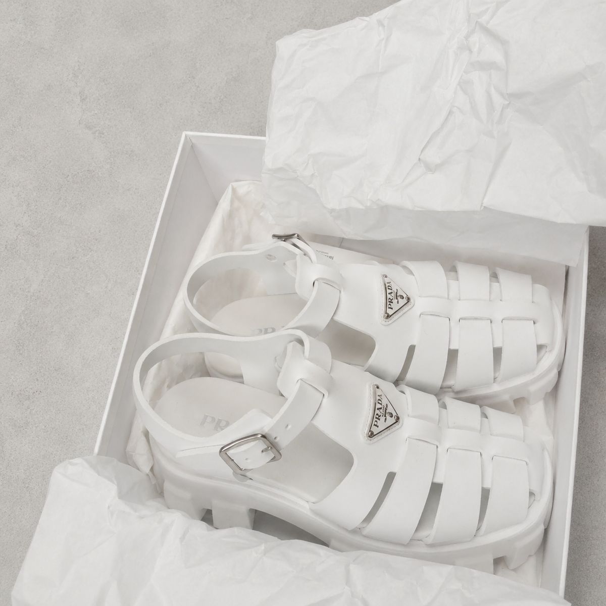 PRADA プラダ ラバー サンダル ほぼ新品