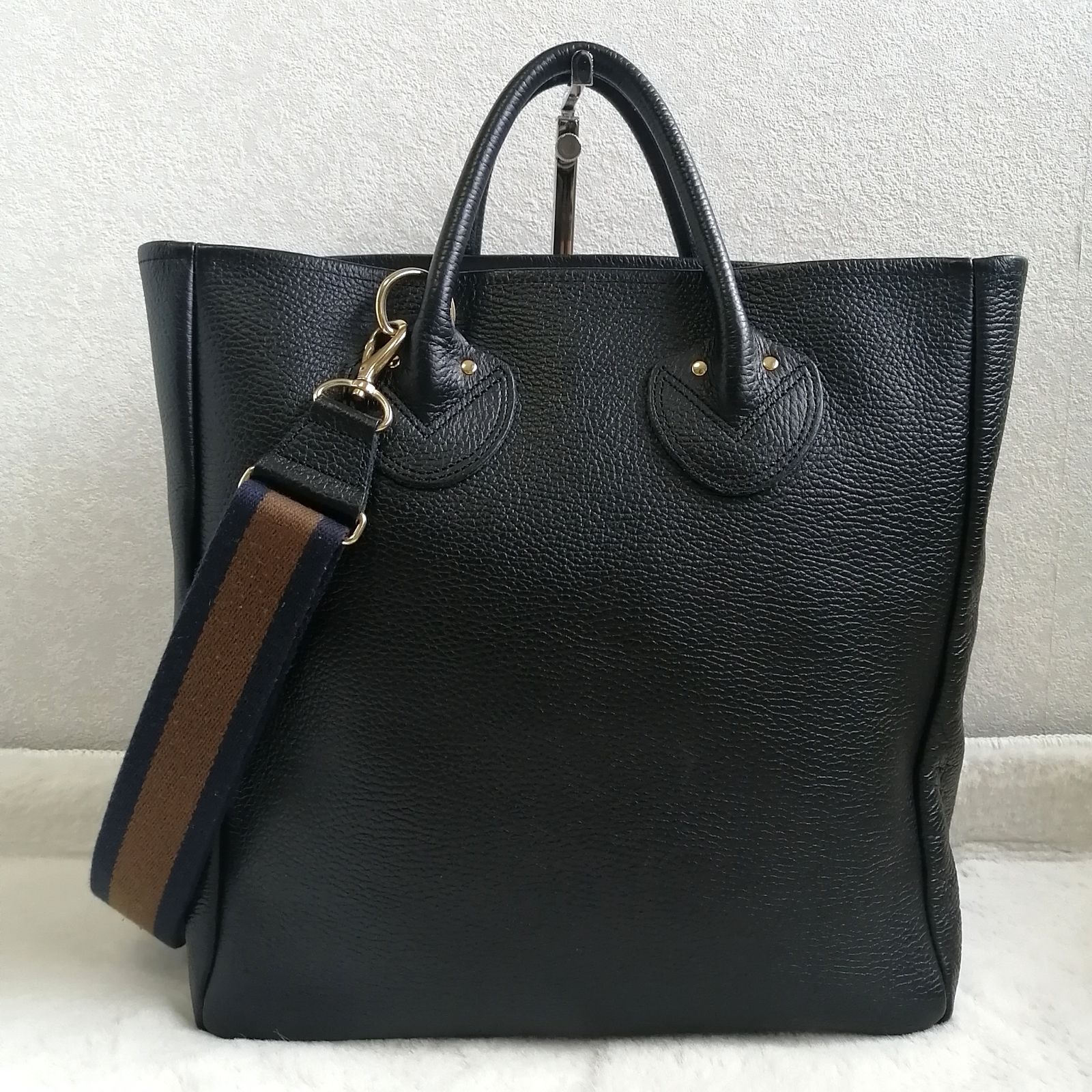 ヤングアンドオルセン トートバッグ ショルダーバッグ 2way ブラック 