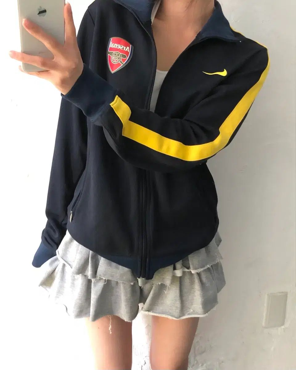 NIKE ナイキ ネイビーカラー アーセナル ロゴ トラックジャージ