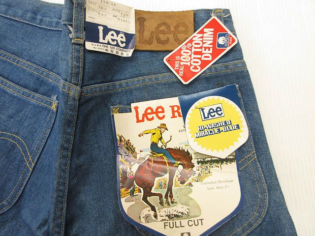 リー LEE 70s 80s 200 デッドストック デニムパンツ W30 堀越商会期 