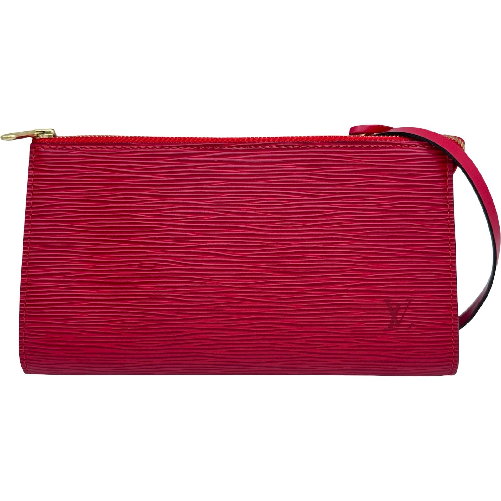ルイ・ヴィトン LOUIS VUITTON ポシェット・アクセソワール M52947 カスティリアンレッド エピレザー レディース ポーチ