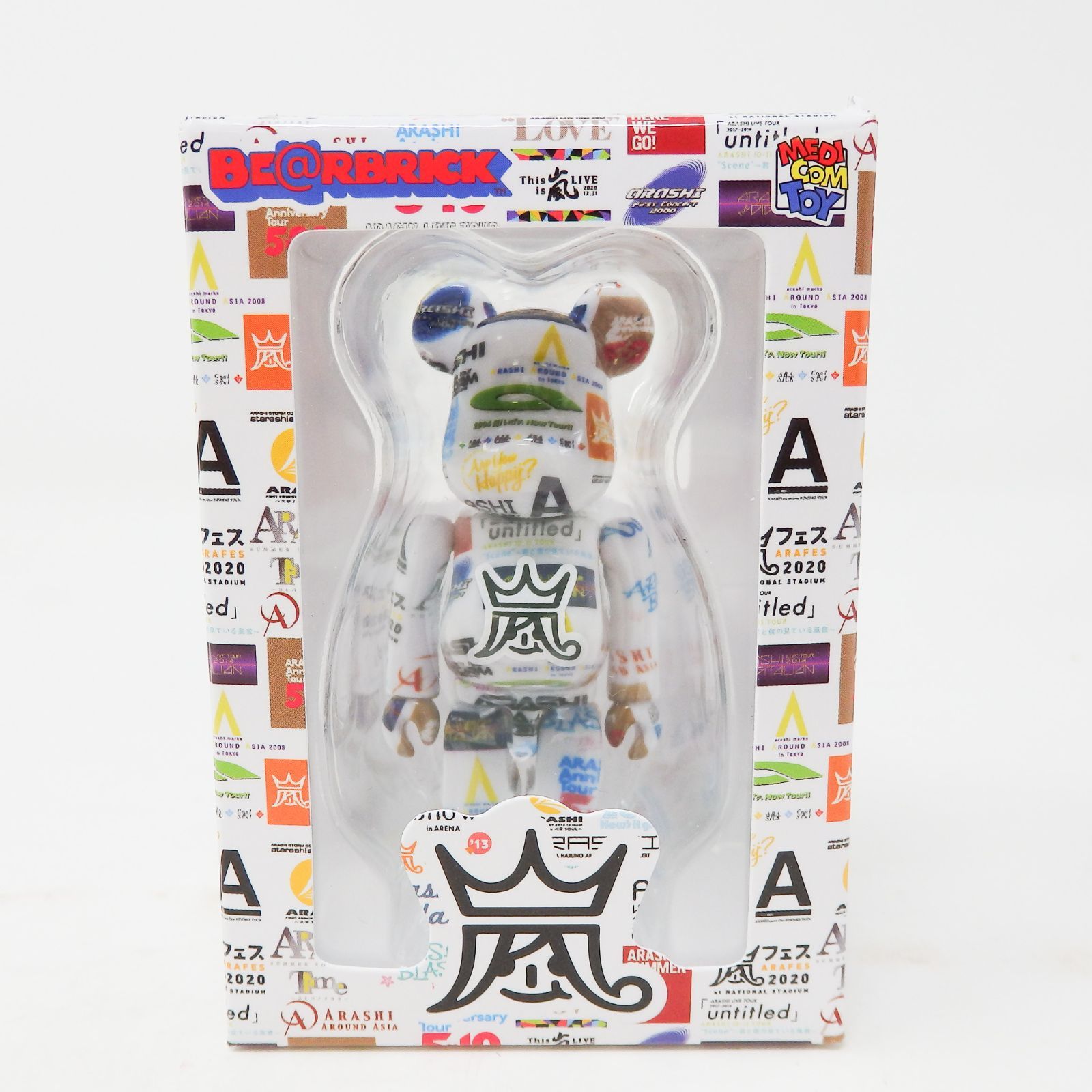 CO5529t未開封品 メディコムトイ ファミクラストア 嵐 ベアブリック