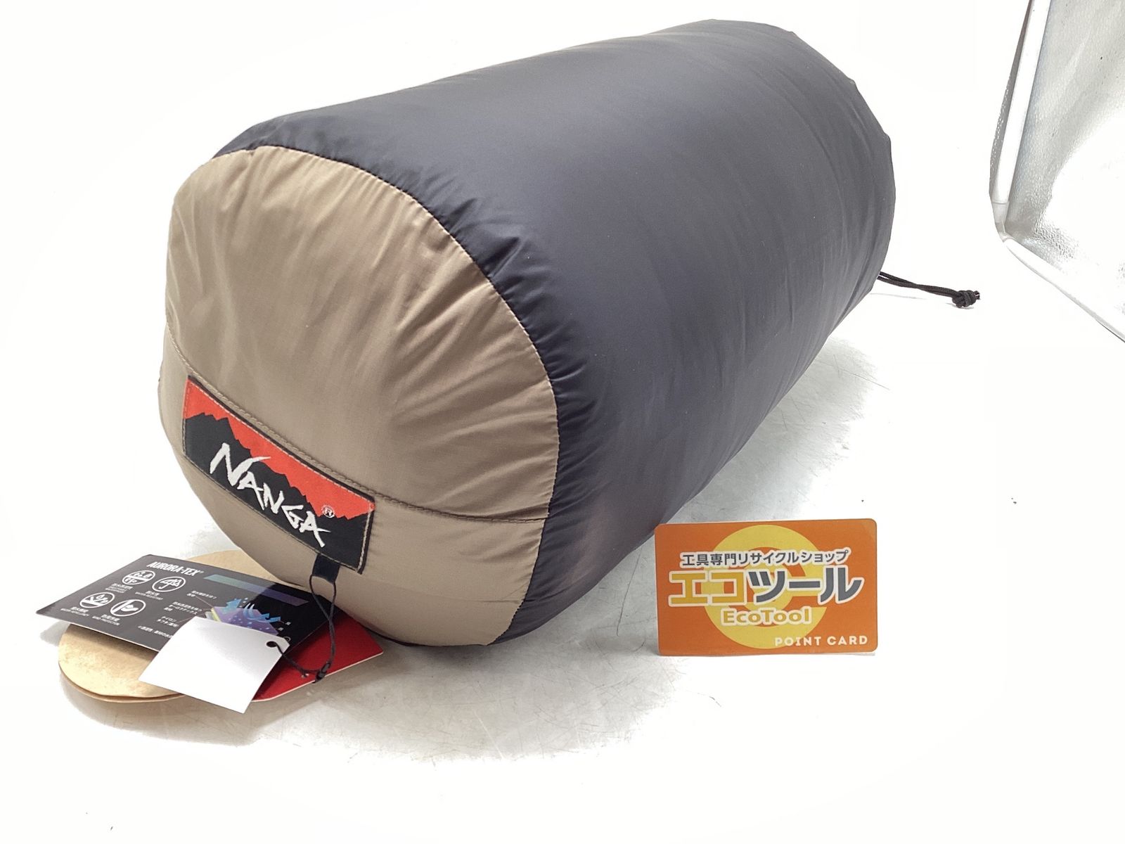 【未使用に近い】☆NANGA AURORA TEX RECTANGULAR DOWN BAG 800 [ITMCYUULZYAE] [エコツール豊田インター店][M02]