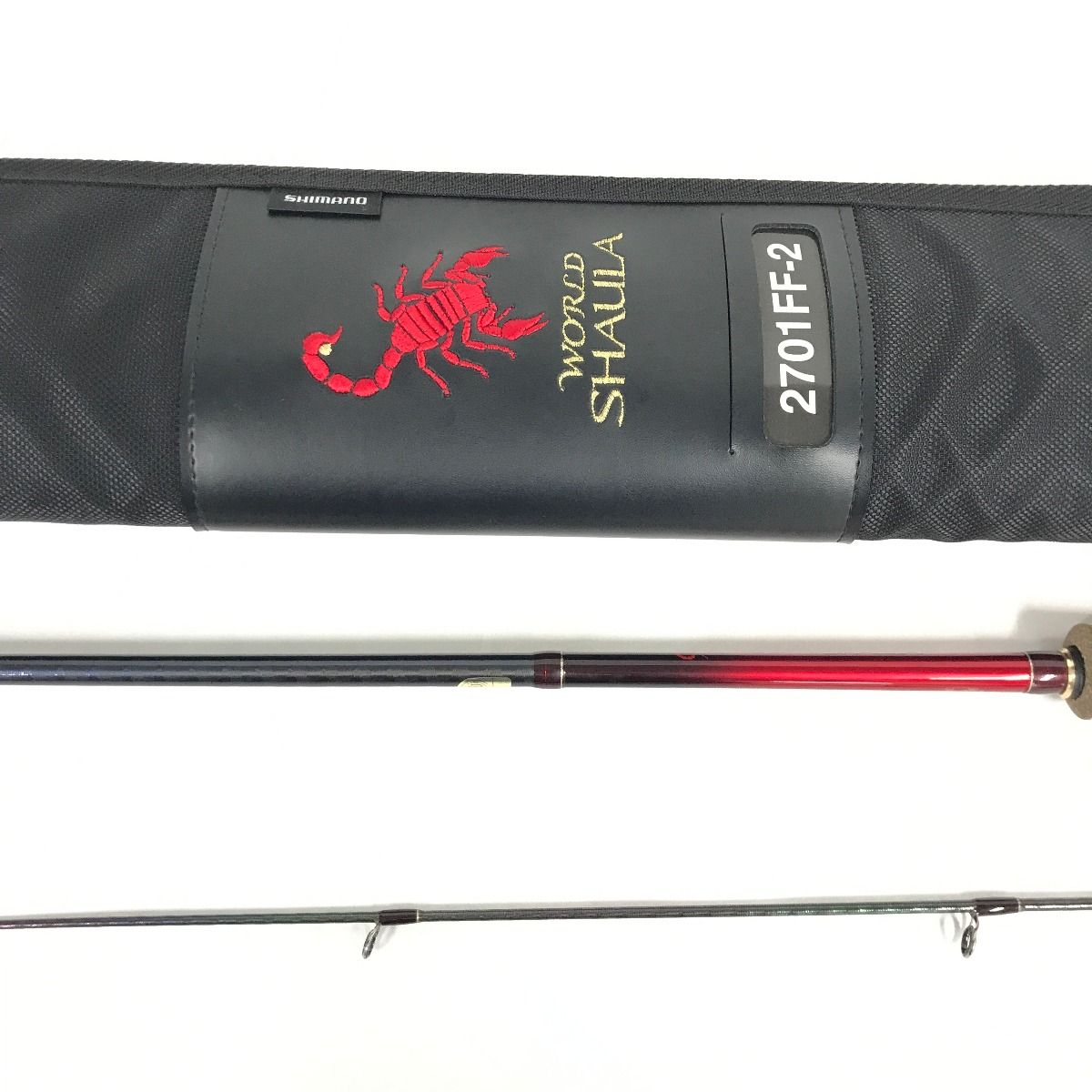 SHIMANO ワールドシャウラ 2701ff SHIMANO シマノ ルアーロッド 18ワールドシャウラ 2701FF-2 ソフト