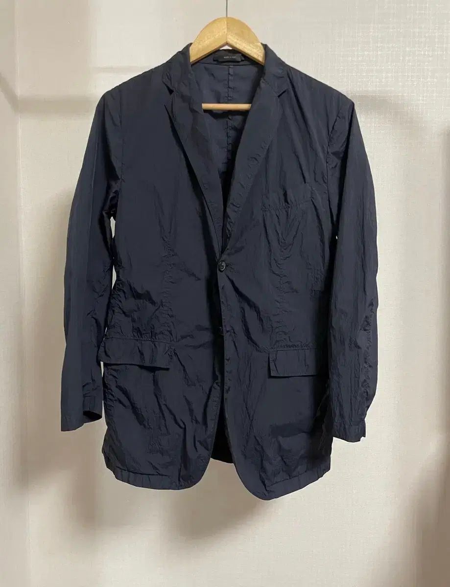 Jil Sander ジルサンダー ネイビー 軽量ブレーザー 46 正規品
