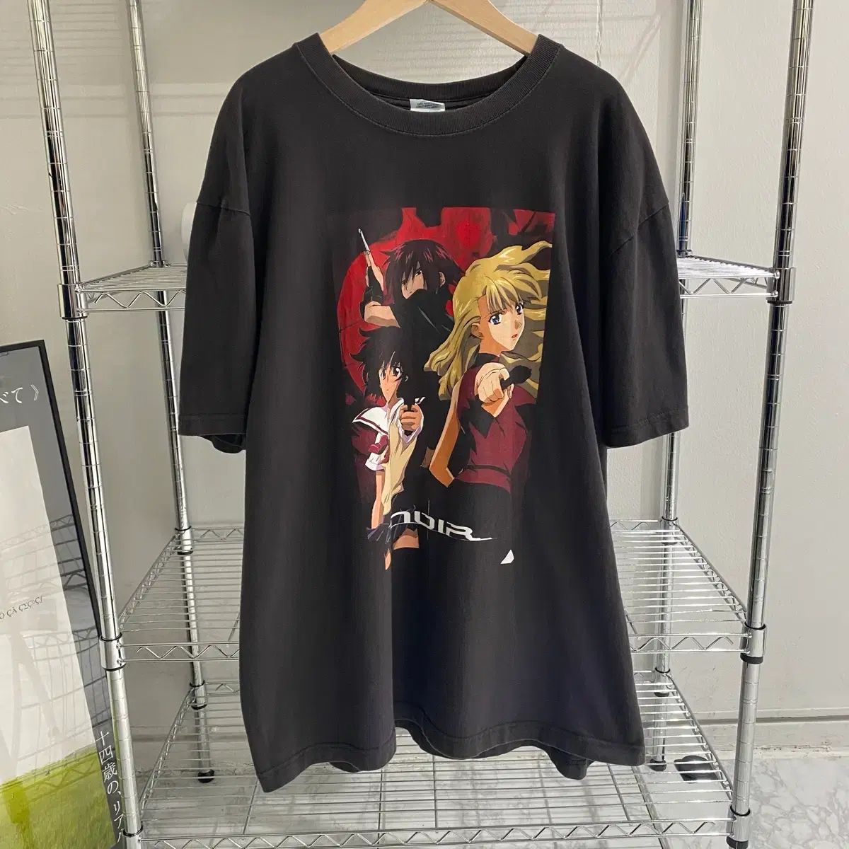 ノワール noir ブートレッグ アニメ Tシャツ アニメT