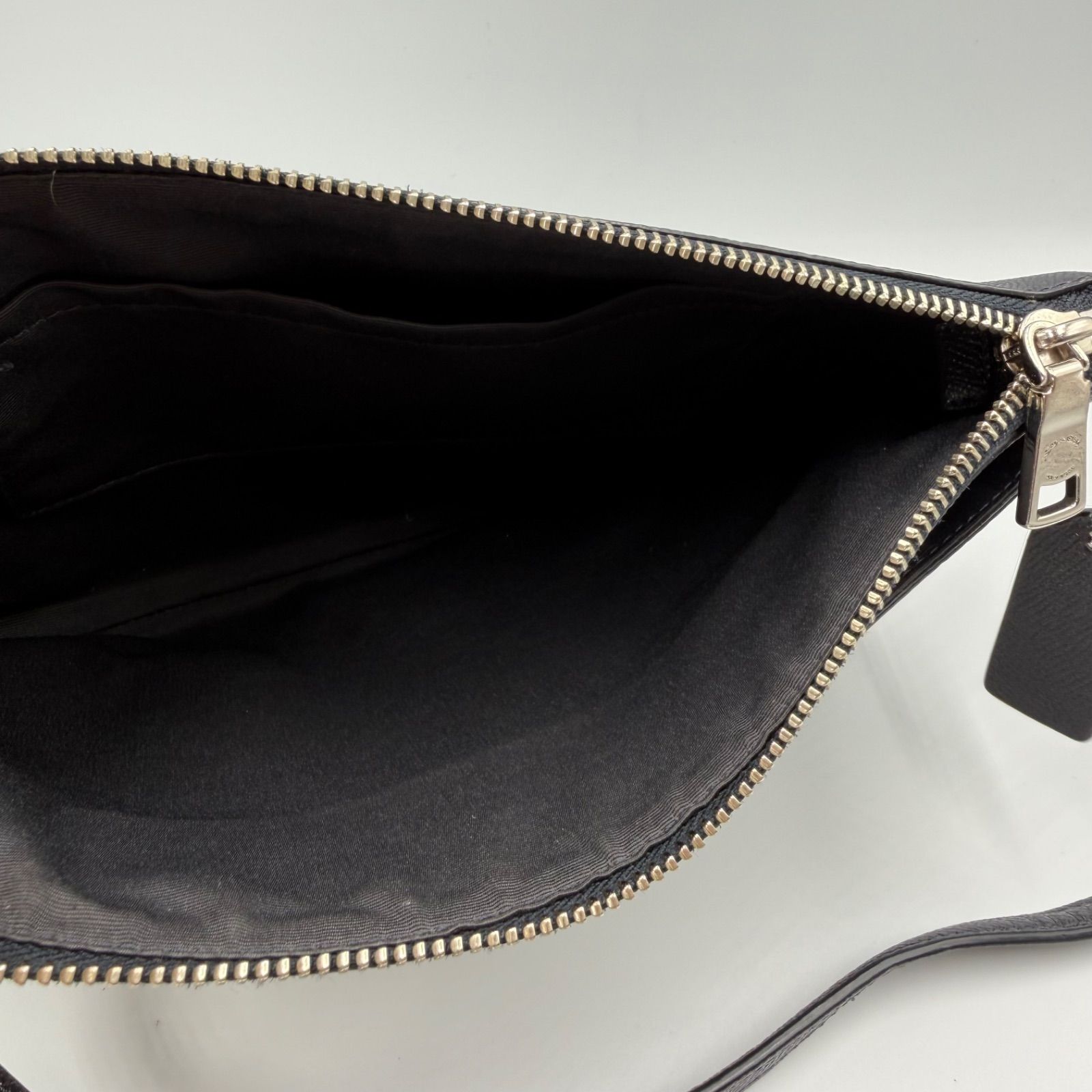 美品 COACH コーチ ショルダーバッグ フラミンゴポーチ付き クロス 
