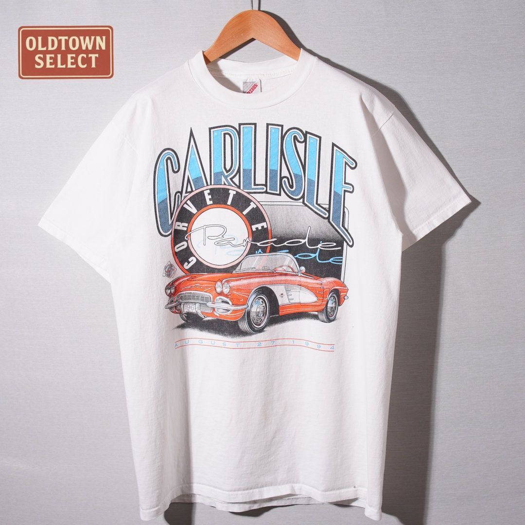 90s USA製 1994年製 コルベット CORVETTE Tシャツ L ヴィンテージT 車