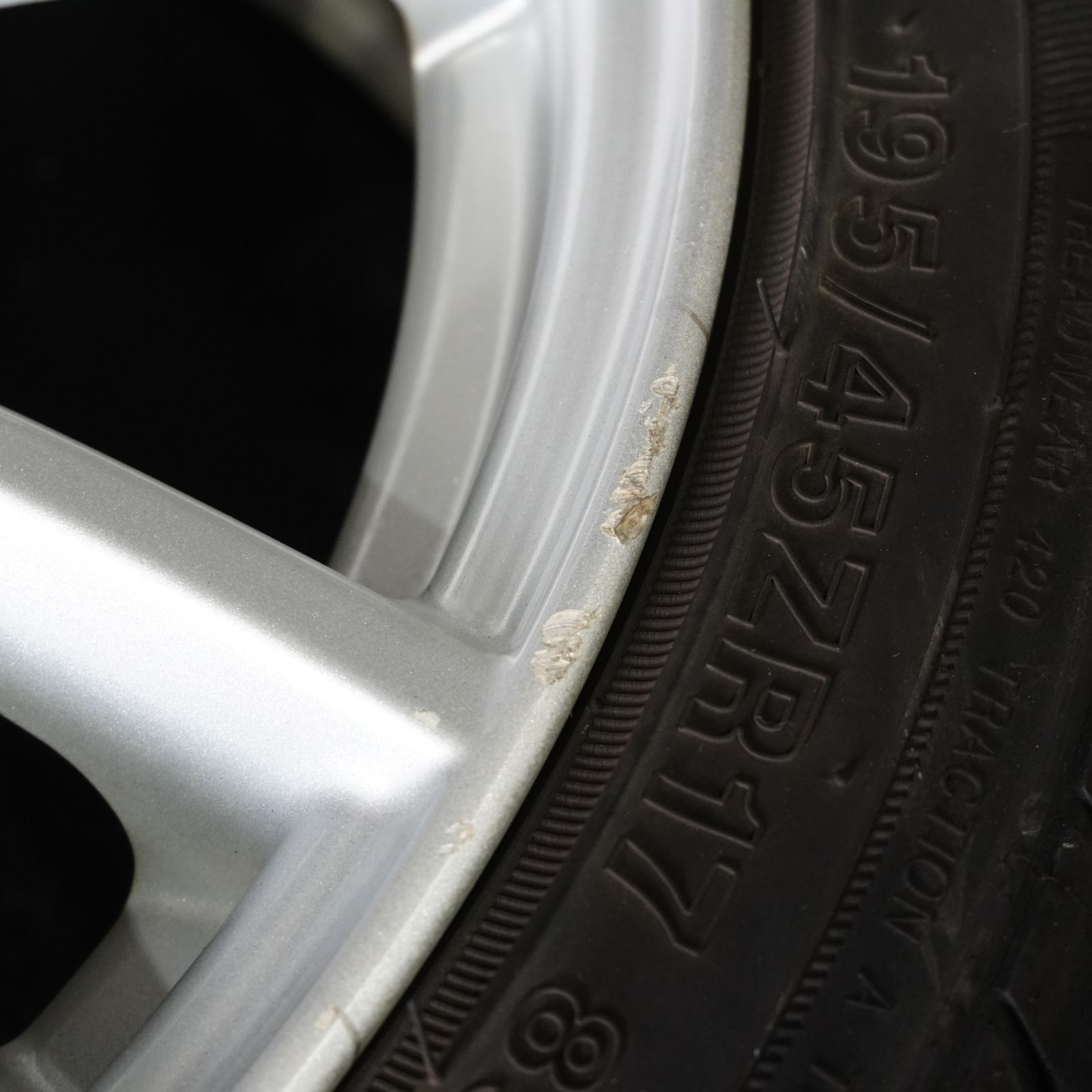 スズキ ZC32S スイフトスポーツ 純正 17インチ タイヤホイール 4本セット 195/45R17 スズキ ZC32S スイフトスポーツ 純正 17インチ タイヤホイール 4本セット 195/45R17